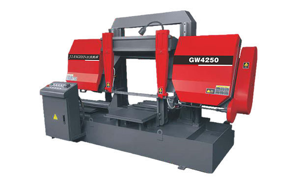 龙华山办事处GW4250双柱龙门卧式带锯床