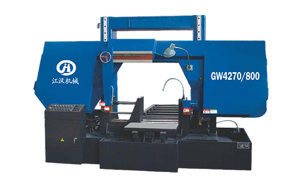 龙华山办事处GW4270/800双柱龙门卧式带锯床
